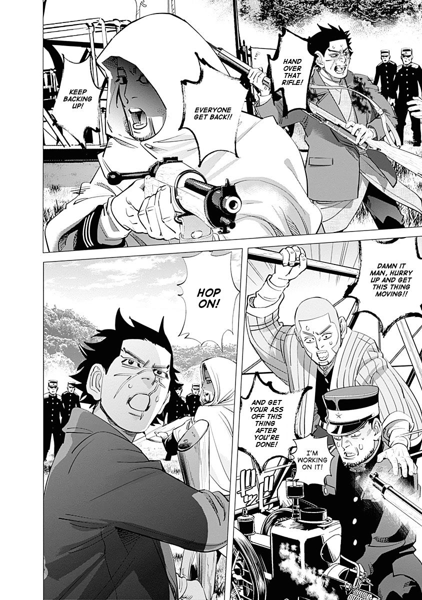Golden Kamui Chapter 99 : Airship - Picture 2