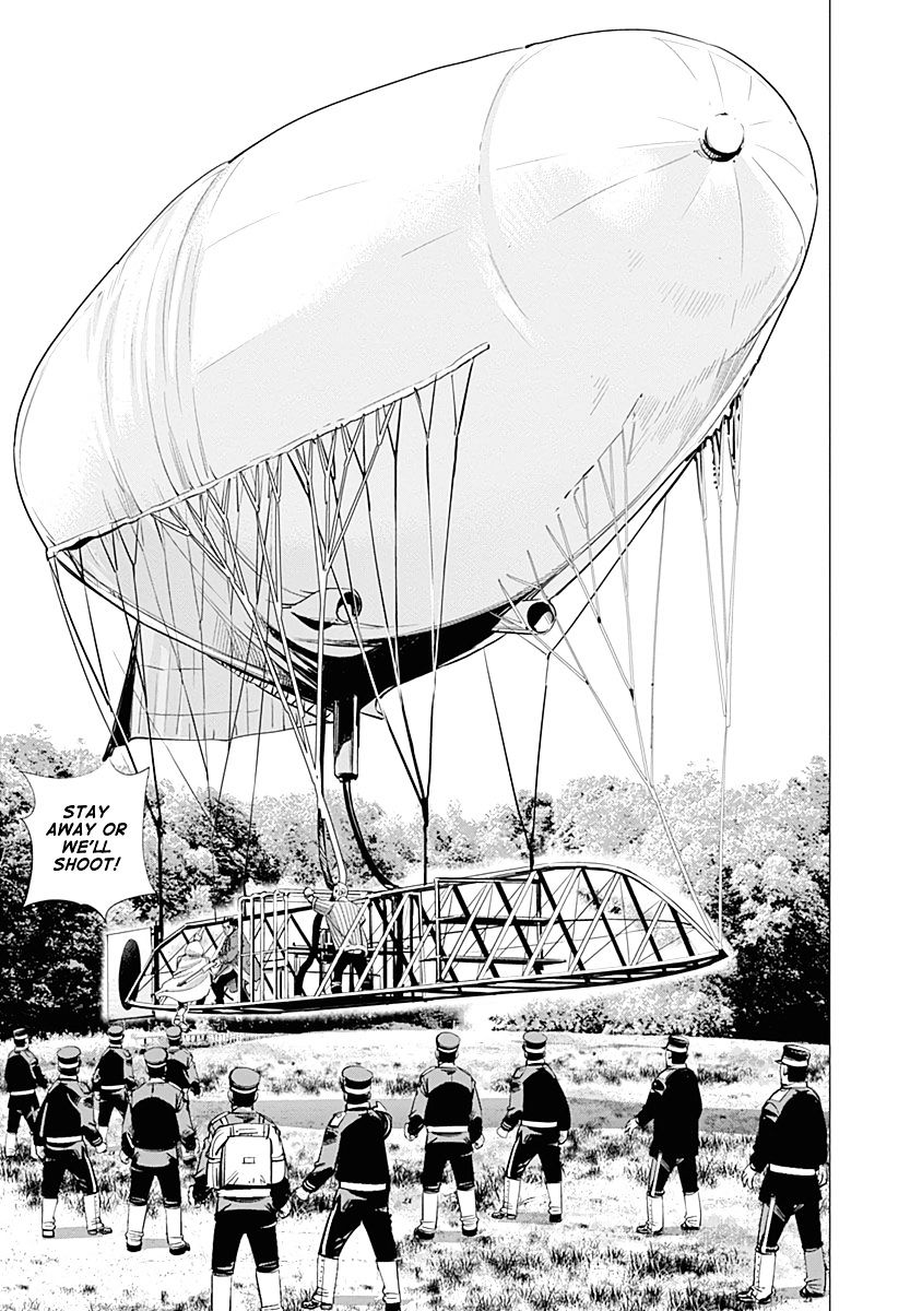 Golden Kamui Chapter 99 : Airship - Picture 3
