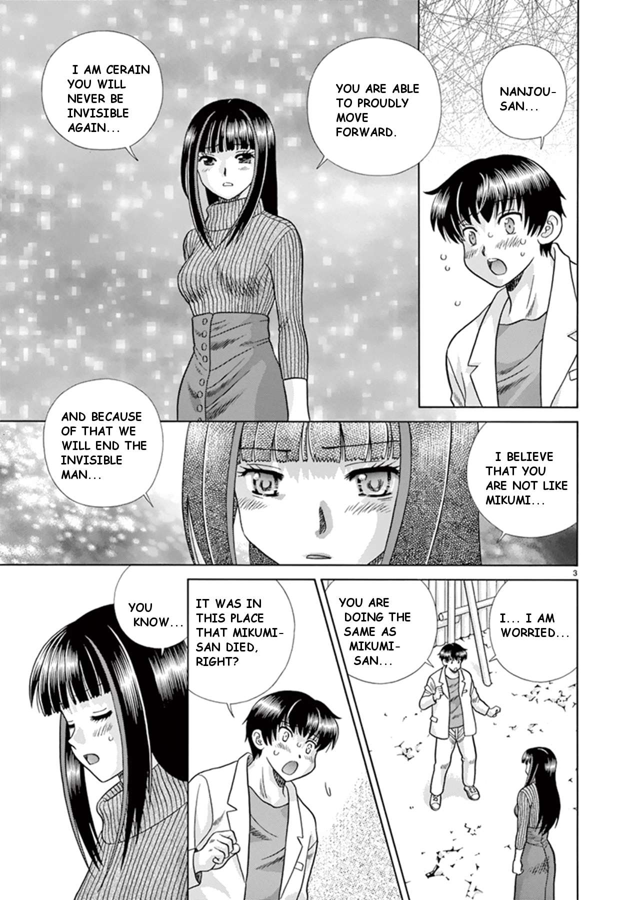 Toumei Ningen Kyoutei Chapter 37: To Our Place - Picture 3
