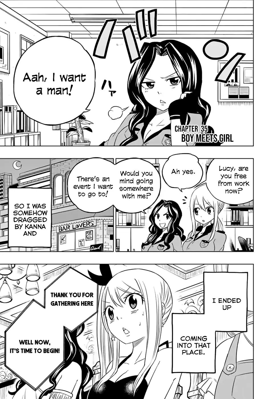 Fairy Tail City Hero Chapter 35: Boy Meets Girl - Picture 1