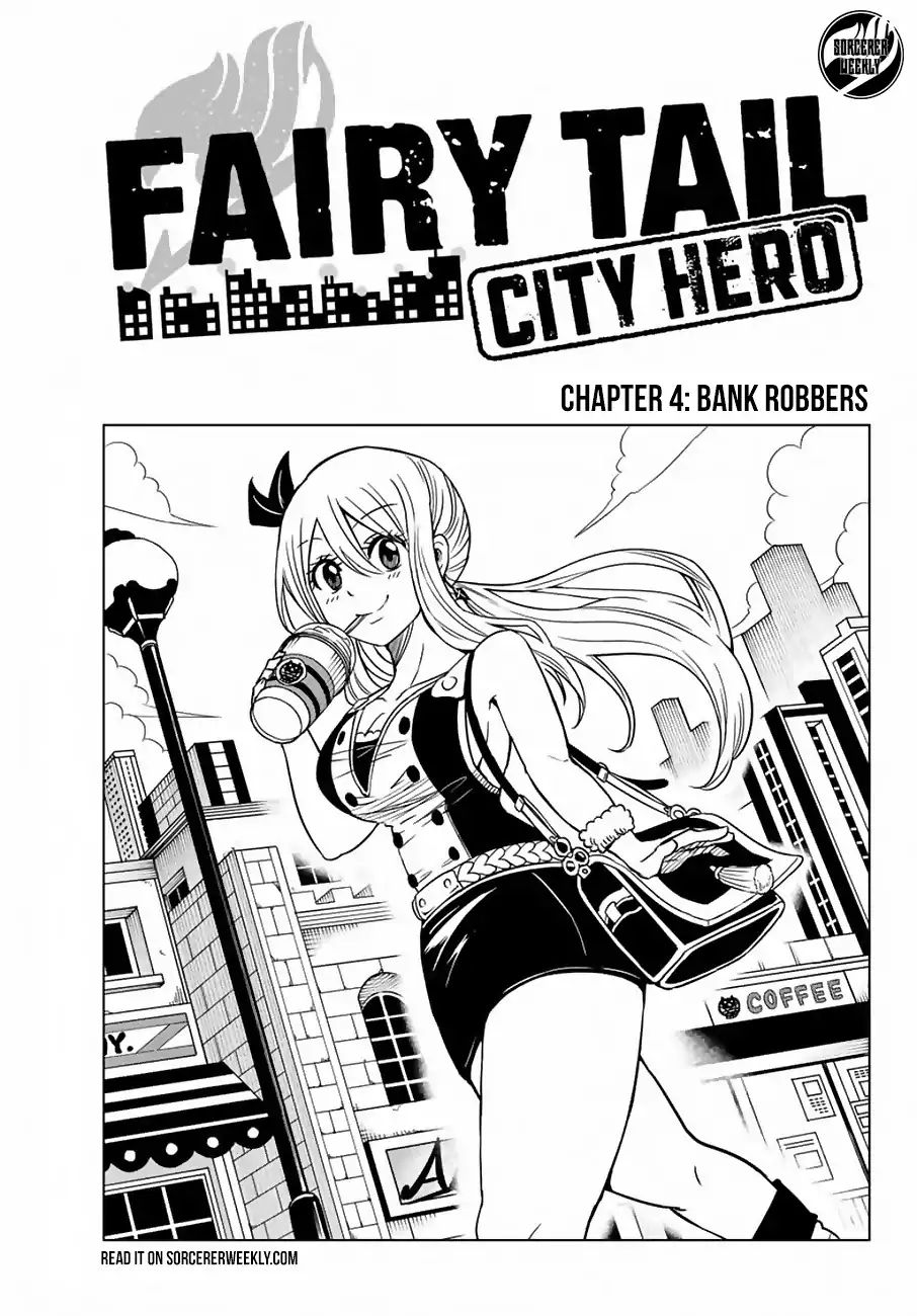 Fairy Tail City Hero Chapter 4: Bank Robbers - Picture 1