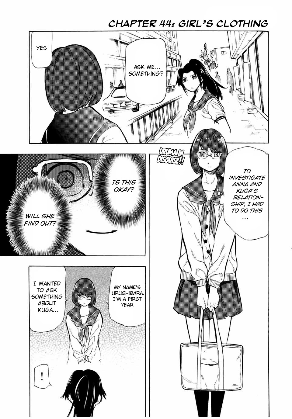 Juujika No Rokunin Chapter 44: Girl's Clothing - Picture 1