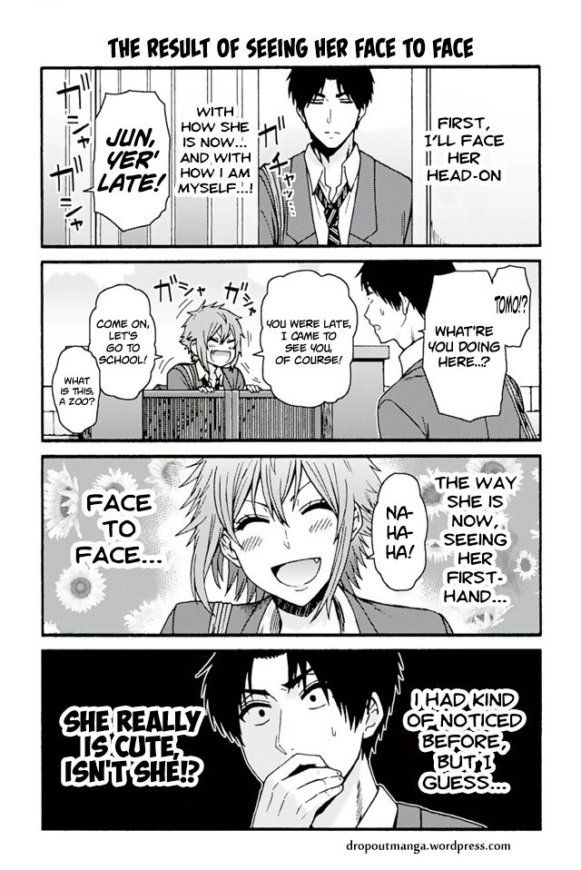 Tomo-Chan Wa Onnanoko! Chapter 721 : The Result Of Seeing Her Face To Face - Picture 1