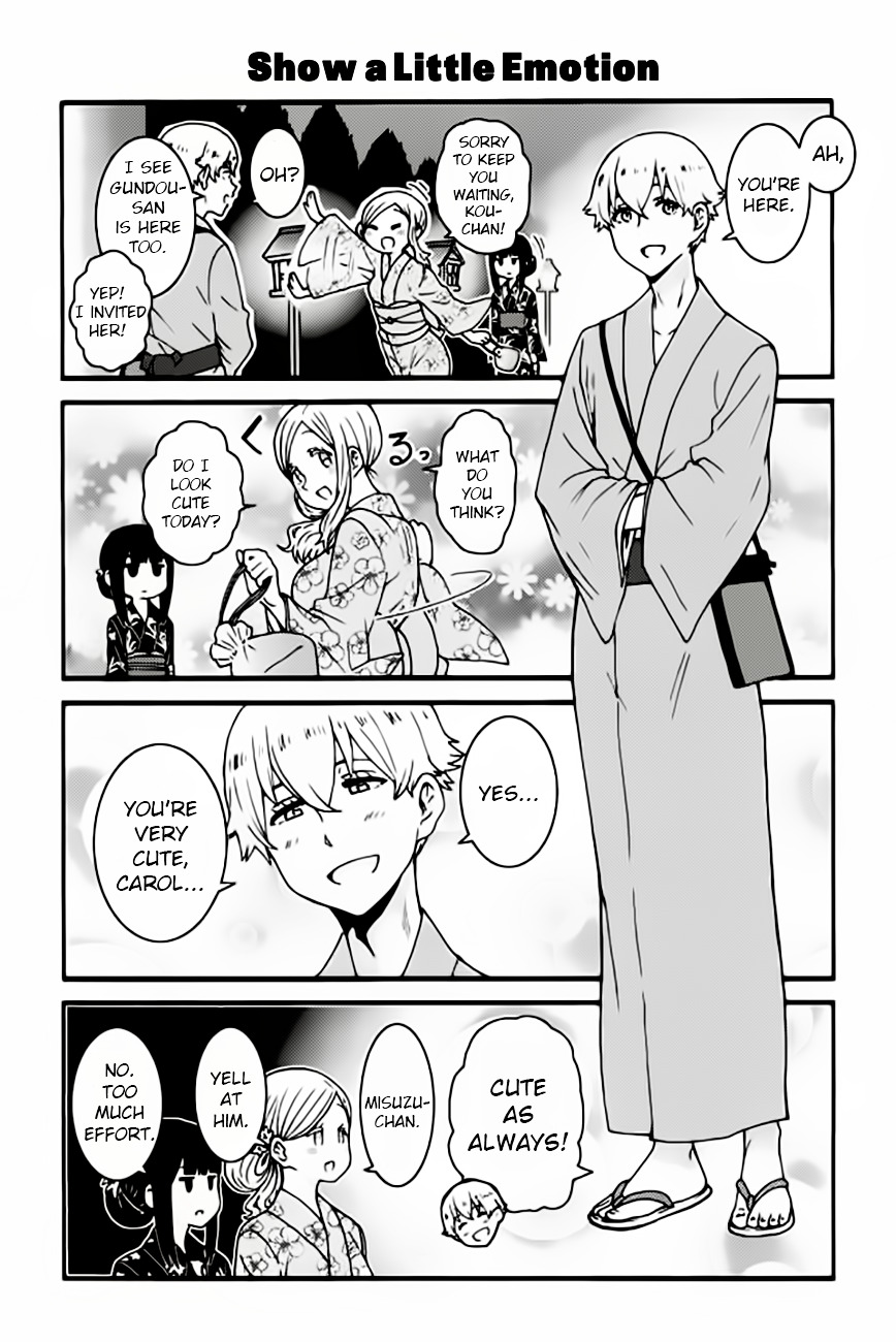 Tomo-Chan Wa Onnanoko! Chapter 504 V2 : Show A Little Emotion - Picture 1