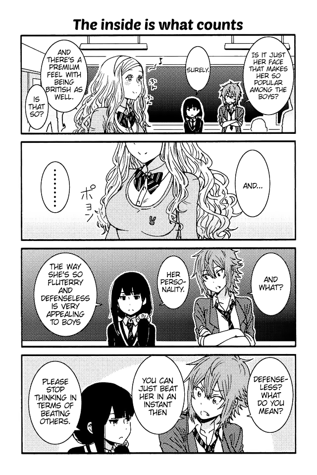 Tomo-Chan Wa Onnanoko! Chapter 85: The Inside Is What Counts - Picture 1