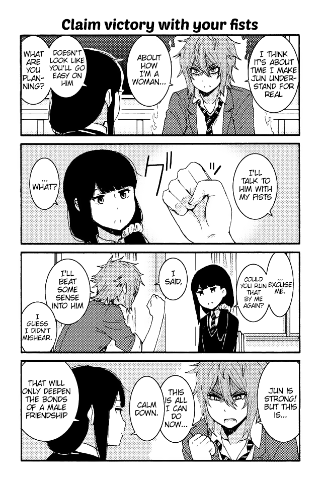 Tomo-Chan Wa Onnanoko! Chapter 24: Claim Victory With Your Fists - Picture 1