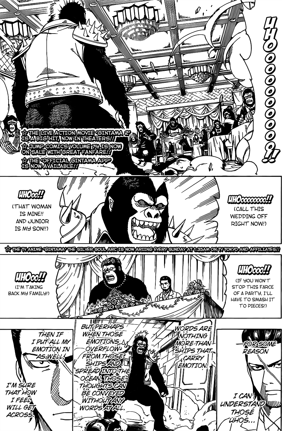 Gintama Chapter 694: Gorilla Comes From The Gorilla And Is More Gorilla Than Gorilla - Picture 3