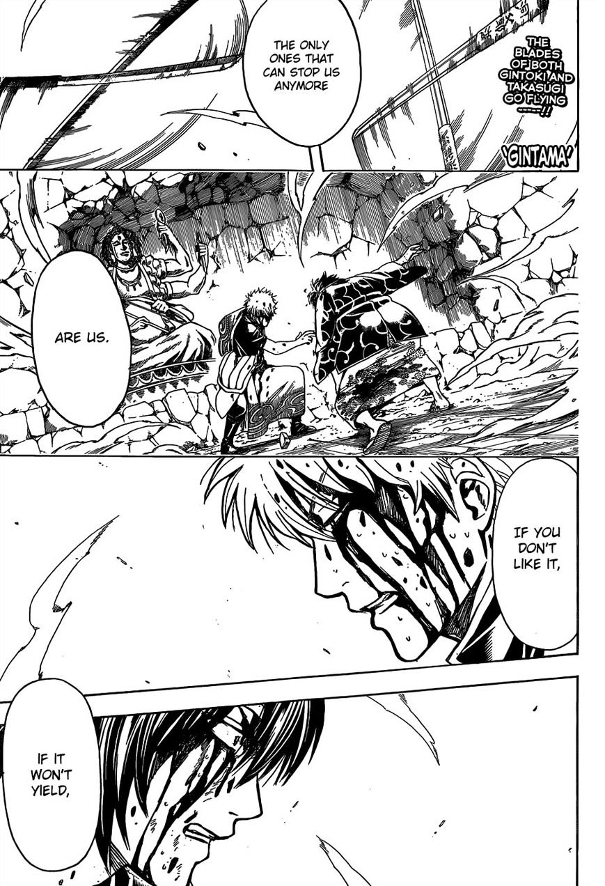 Gintama Chapter 519 : Enemies - Picture 1