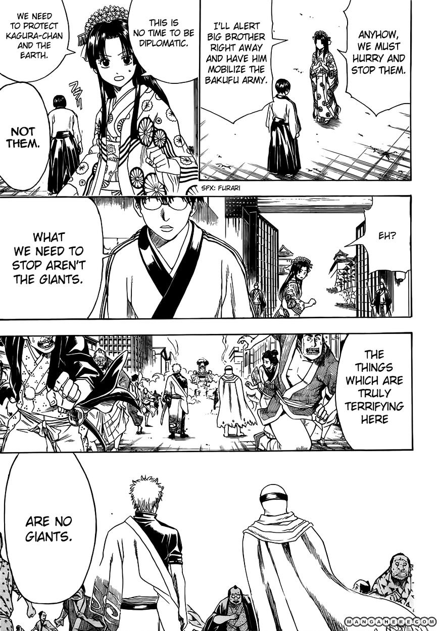 Gintama Chapter 422 : Bald Dad, Gray Haired Dad, And Four-Eyed Dad - Picture 3