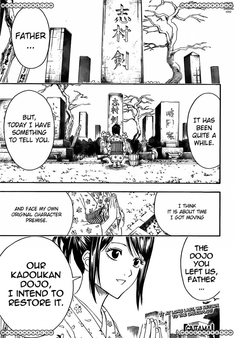Gintama Chapter 403 : The Sound Of A Thing Called A Beam Shoots Through All People - Picture 1