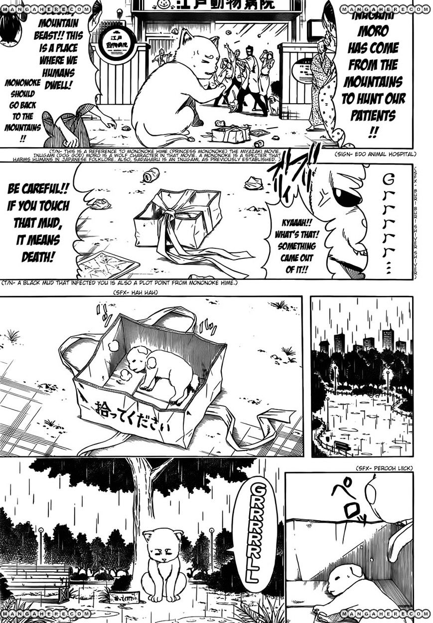 Gintama Chapter 402 : Dog Food Makes For A Surprisingly Good Snack To Go With Alcohol - Picture 3