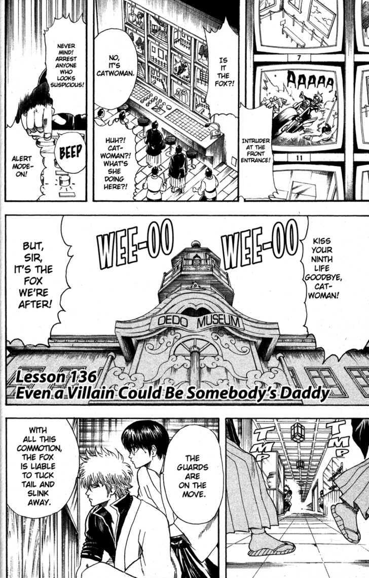 Gintama Chapter 136 : Even A Villain Could Be Somebody S Daddy - Picture 2