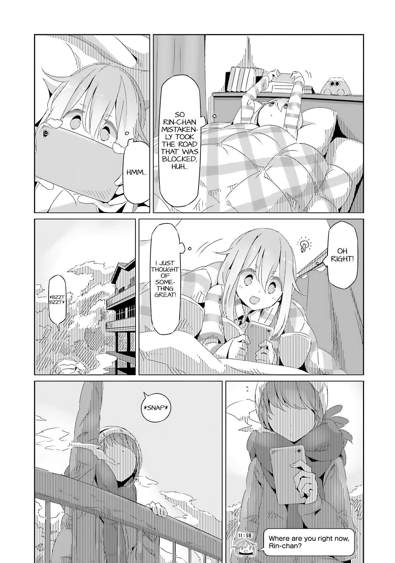 Yurucamp △ Vol.3 Chapter 16: Recommended! Nadeshiko Navi! - Picture 2