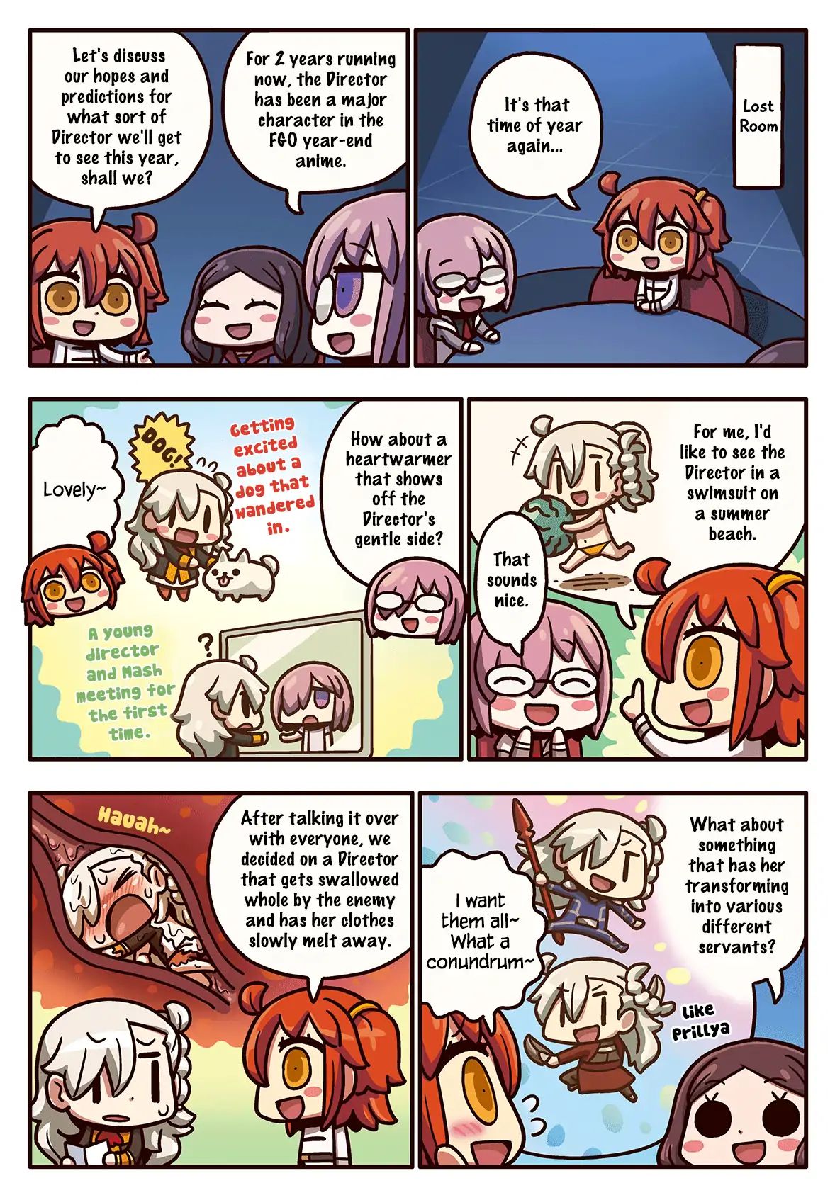 Manga De Wakaru! Fate/grand Order Vol.3 Chapter 74: Hopes For New Years Eve - Picture 1