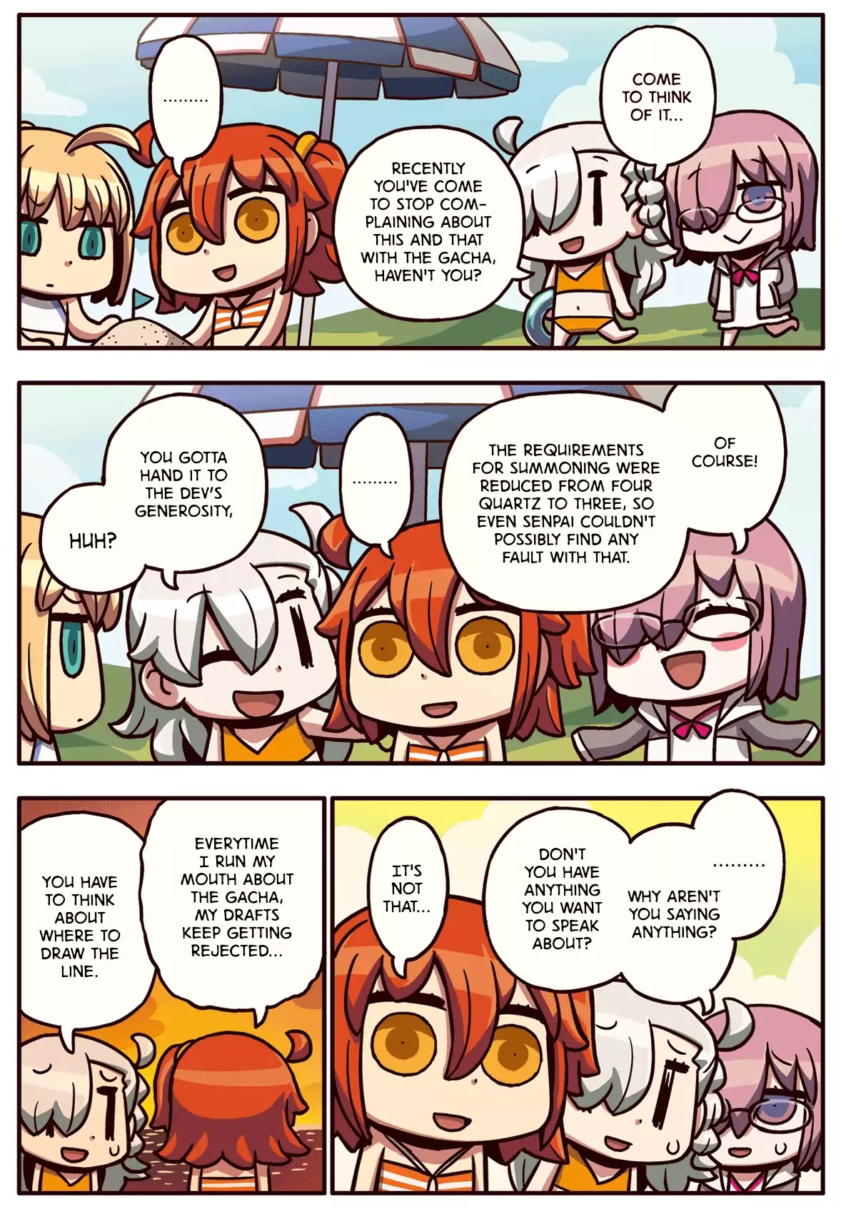 Manga De Wakaru! Fate/grand Order Chapter 55: Say Something - Picture 1