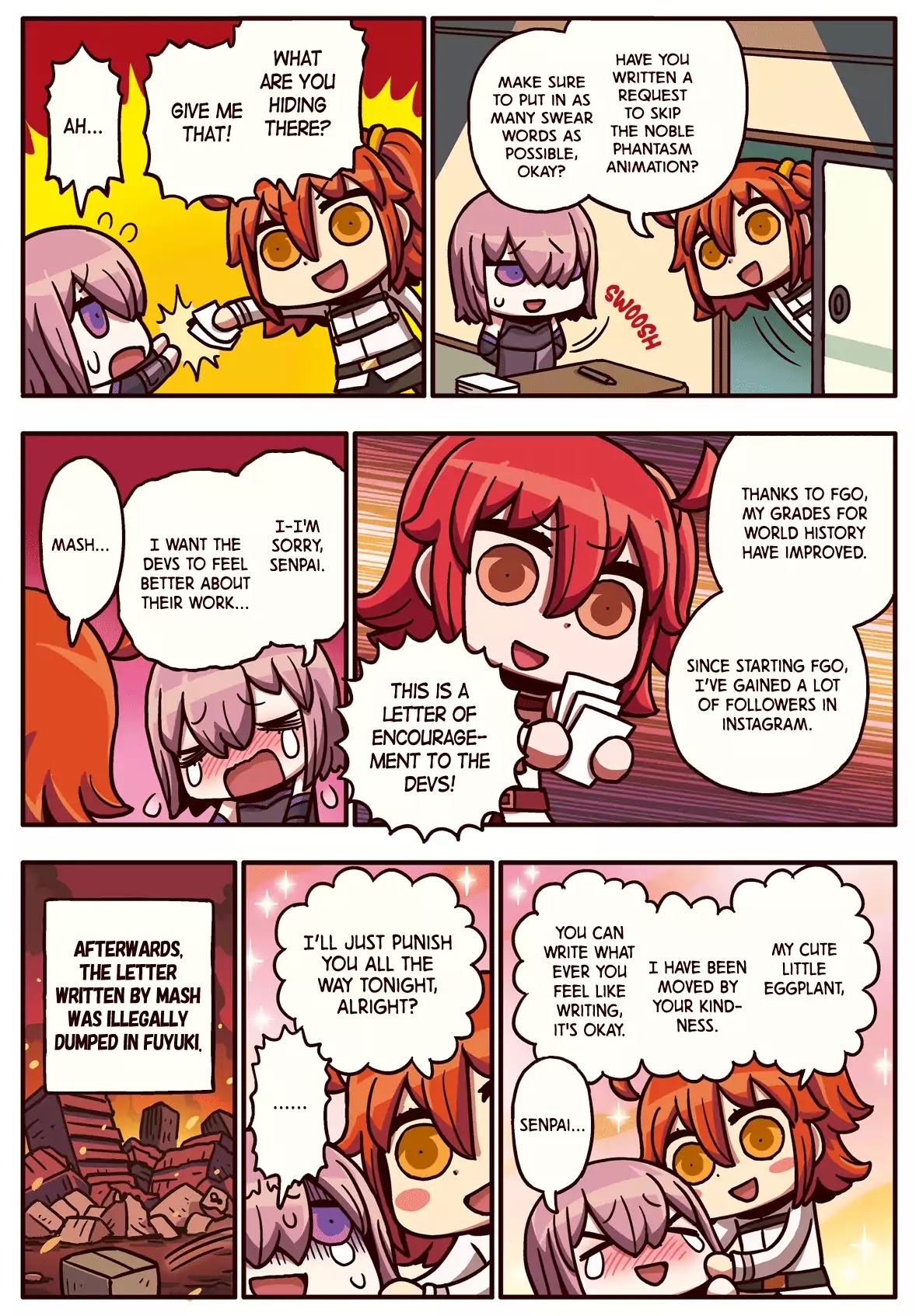 Manga De Wakaru! Fate/grand Order Chapter 40: Letter Of Encouragement - Picture 1