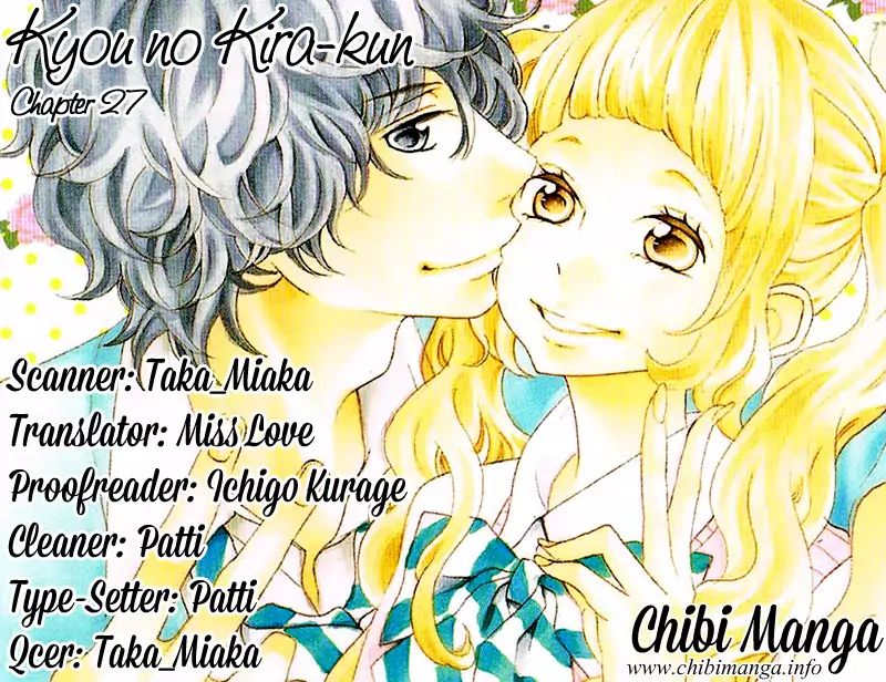 Kyou No Kira-Kun Vol.7 Chapter 27: Marry You - Picture 1