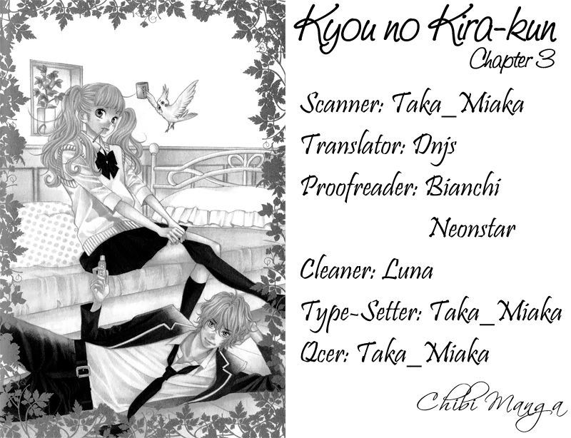 Kyou No Kira-Kun Vol.1 Chapter 3 : Magic Time - Picture 1