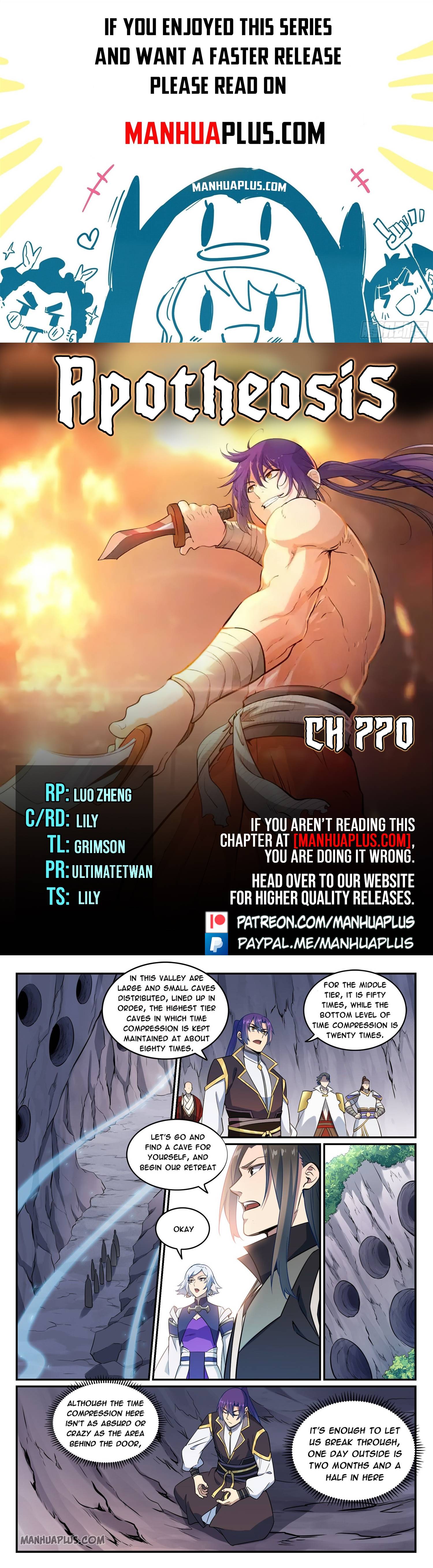 Apotheosis Chapter 770 - Picture 1