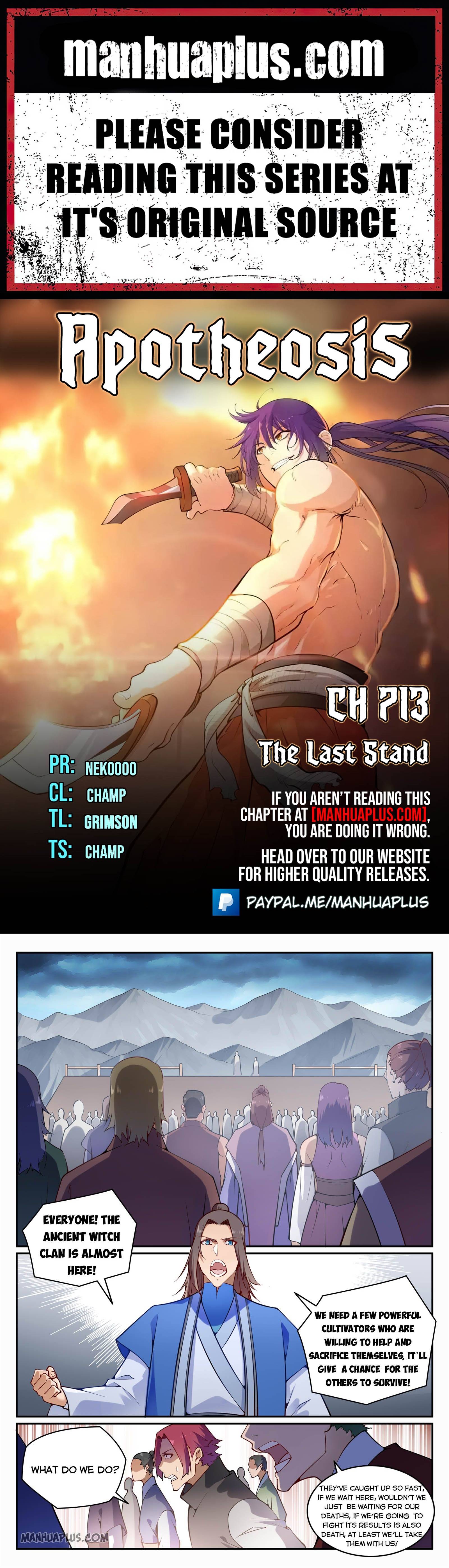 Apotheosis Chapter 713 - Picture 1