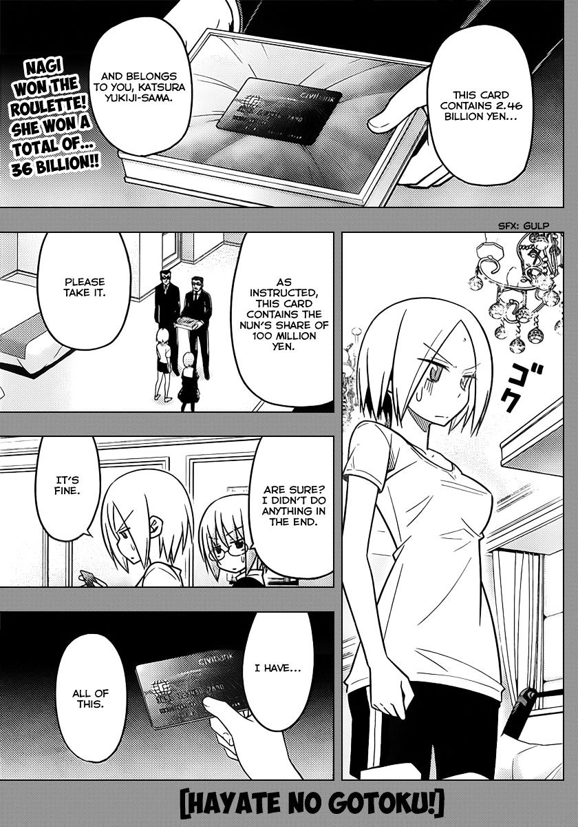 Hayate No Gotoku! Chapter 519 : Too Vast A Fortune - Picture 1