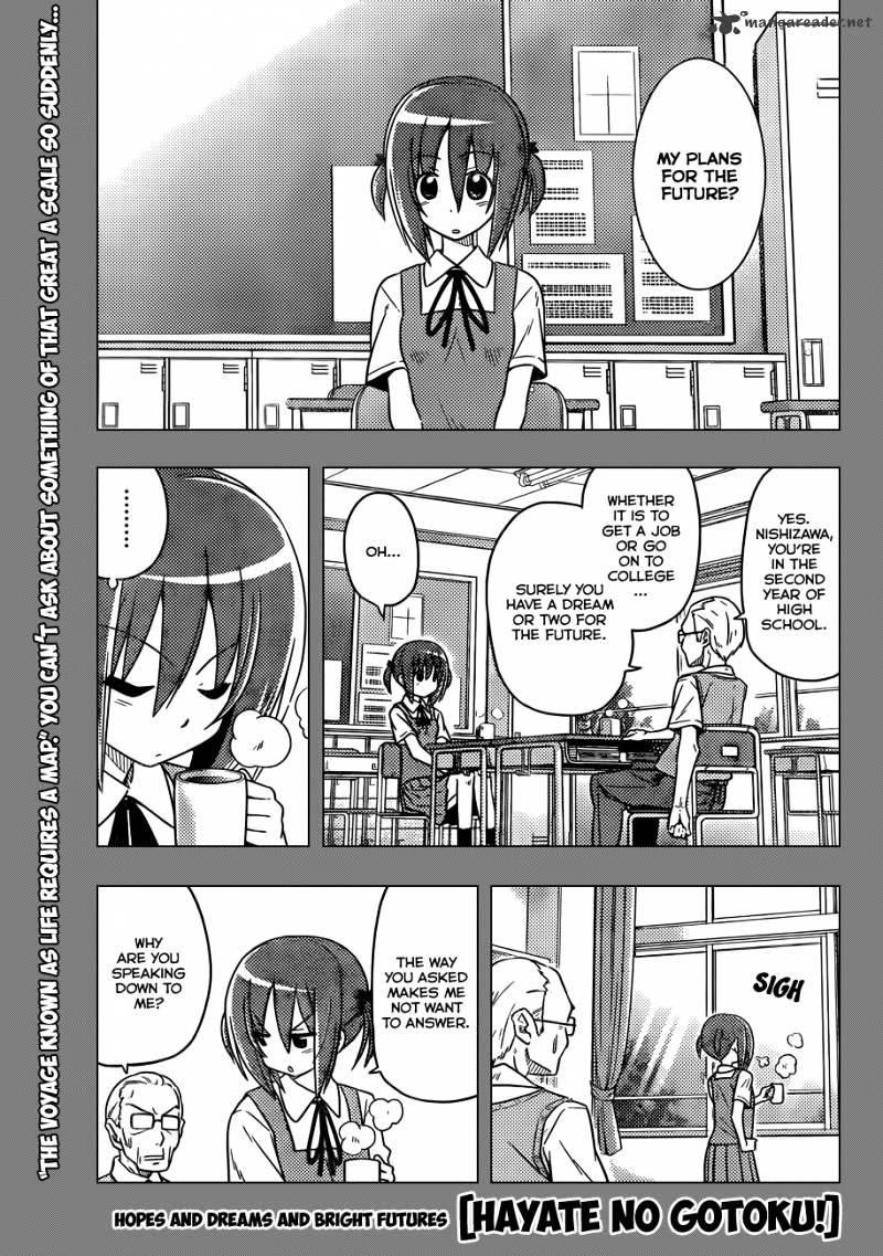 Hayate No Gotoku! Chapter 359 : I Am Still Unsure What Kind Of Adult I Will Be In The Future - Picture 2