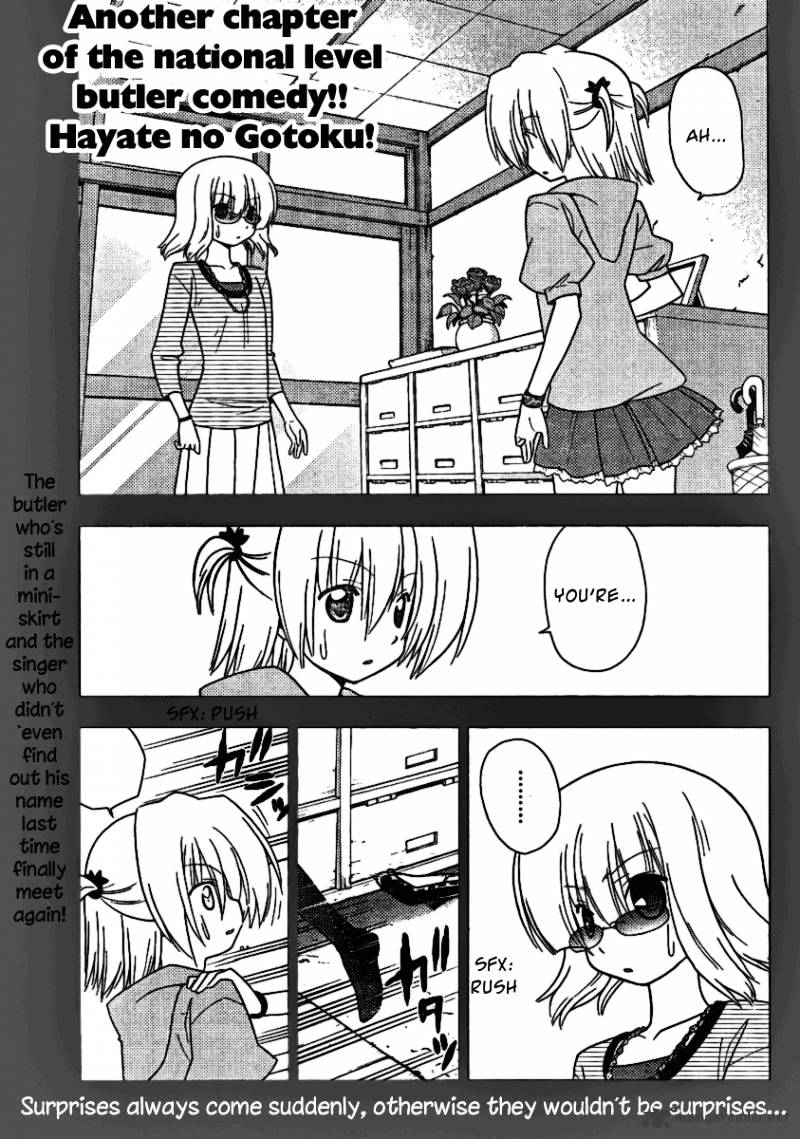 Hayate No Gotoku! Chapter 312 : Karaoke Is Enjoyable Even If You Re Singing Alone - Picture 1