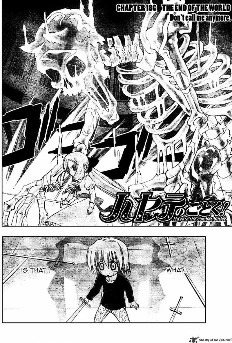 Hayate No Gotoku! Chapter 186 - Picture 2