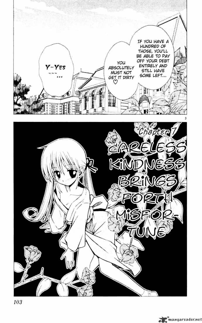 Hayate No Gotoku! Chapter 16 : Careless Kindness Brings Forth Misfortune - Picture 3