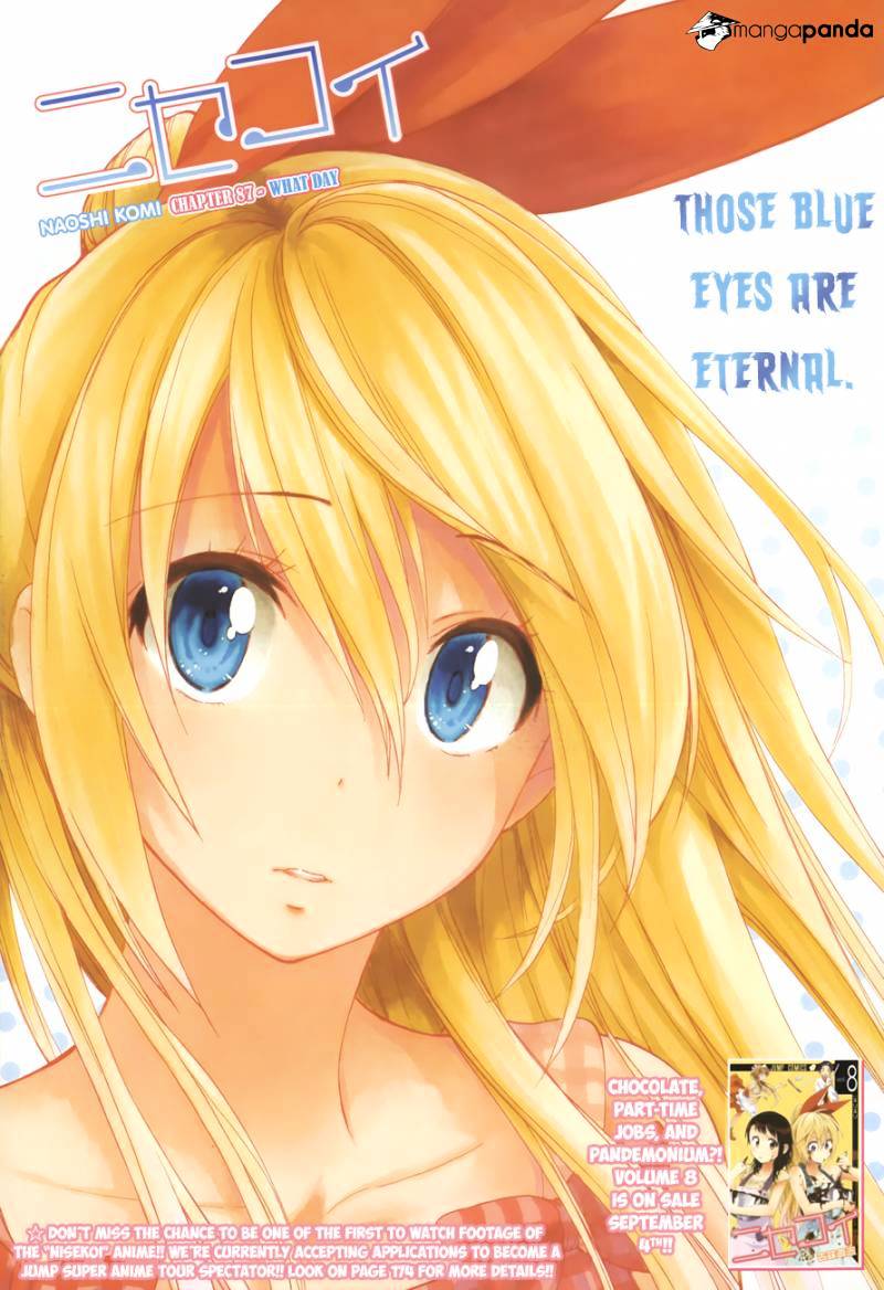 Nisekoi Chapter 87 - Picture 2