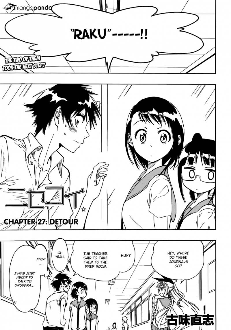 Nisekoi Chapter 27 - Picture 1