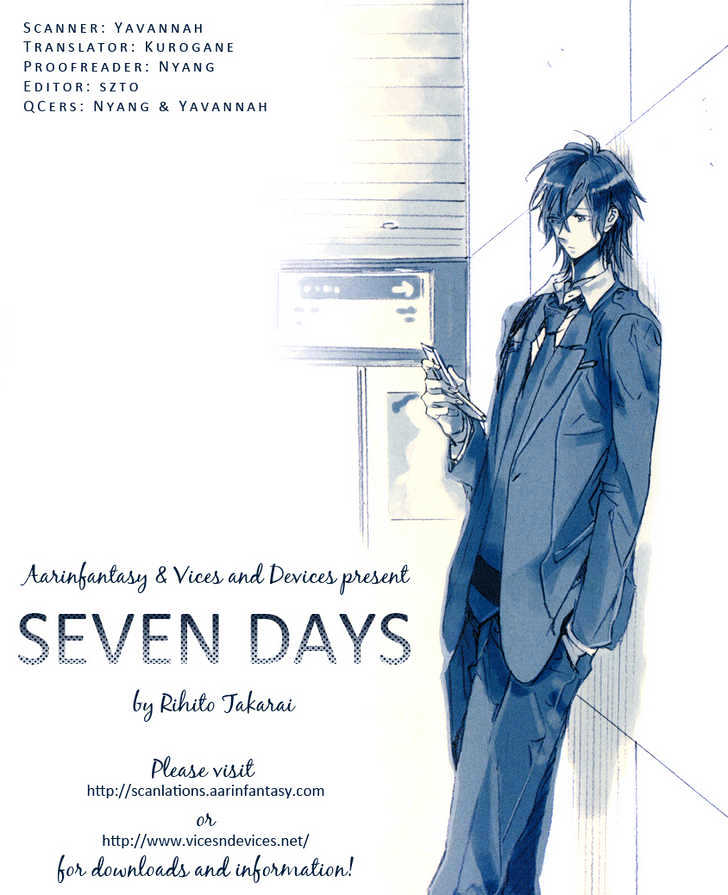Seven Days Vol.1 Chapter 1 : Monday - Picture 1