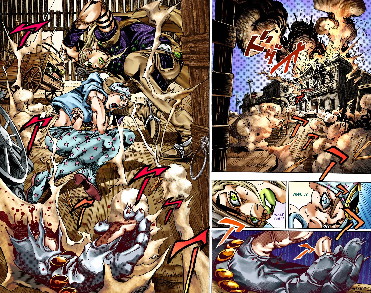 Jojo's Bizarre Adventure Part 7 - Steel Ball Run Vol.4 Chapter 22: The Terrorist From A Far Off Country Part 1 - Picture 3