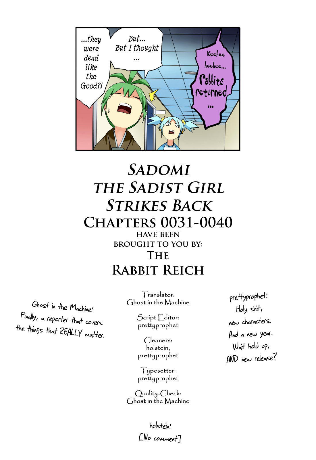 Sadomi The Sadist Girl Strikes Back Vol.4 Chapter 40 - Picture 3