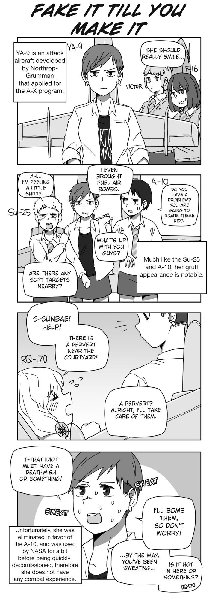 Flight Highschool Chapter 47 : 4Koma Collection - Picture 1