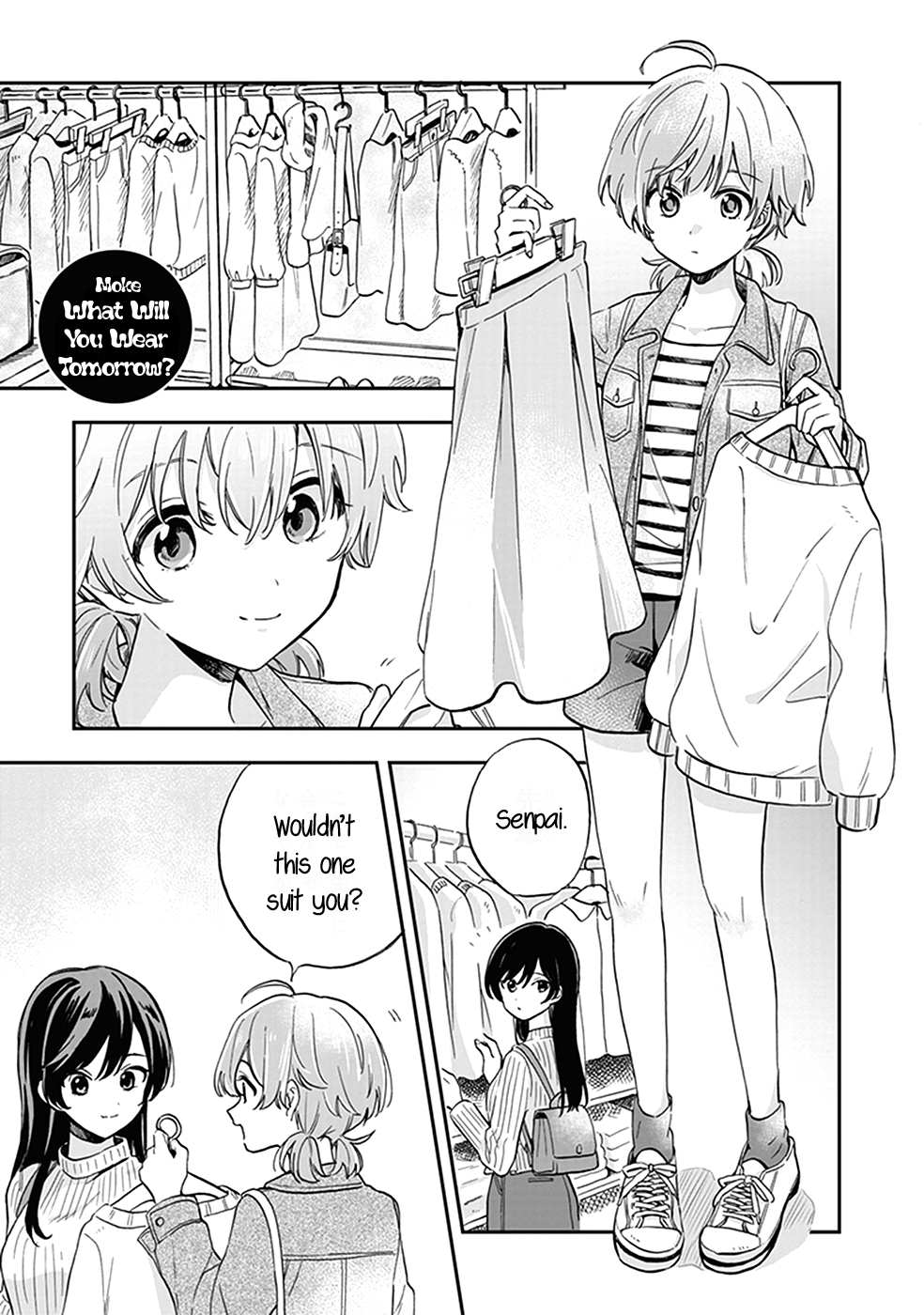 Bloom Into You: Official Comic Anthology Chapter 9: What Will You Wear Tomorrow? - Picture 2