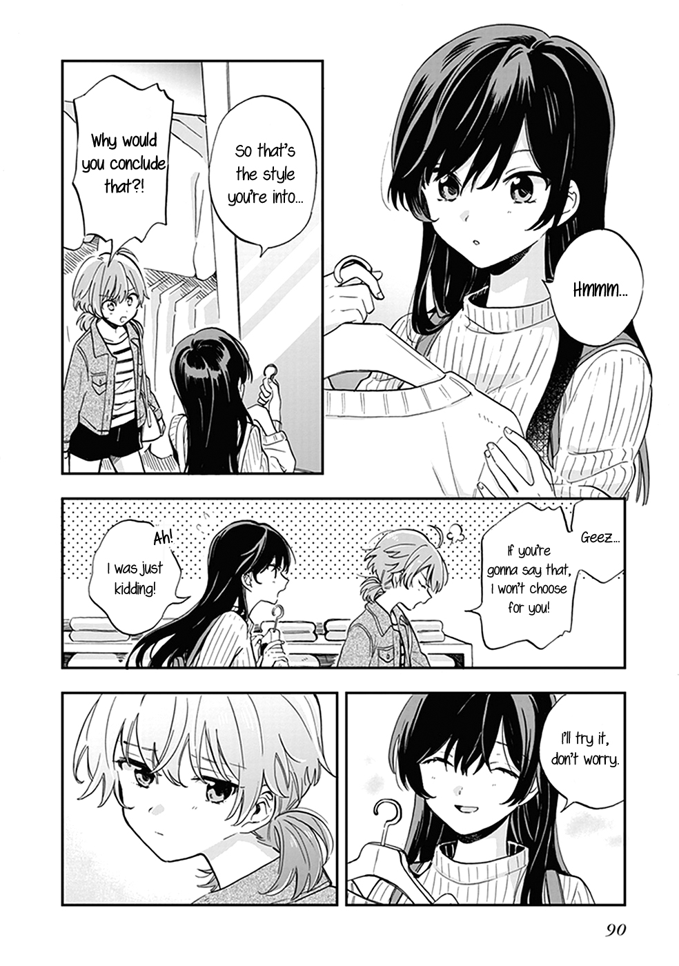 Bloom Into You: Official Comic Anthology Chapter 9: What Will You Wear Tomorrow? - Picture 3