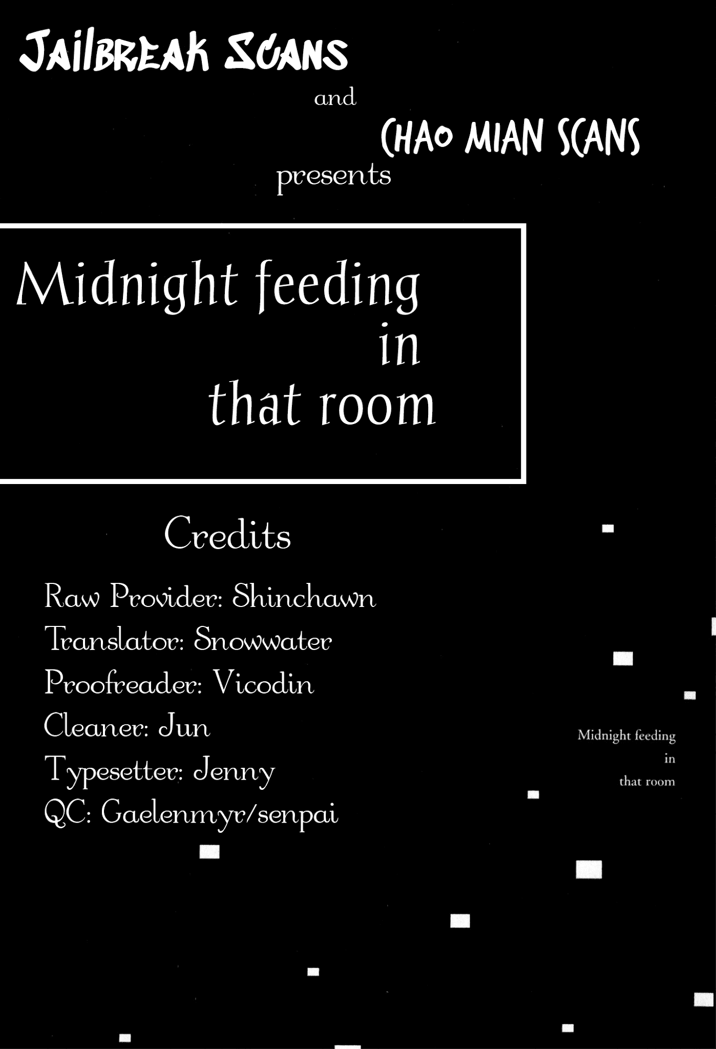 Midnight Feeding In That Room - Page 1