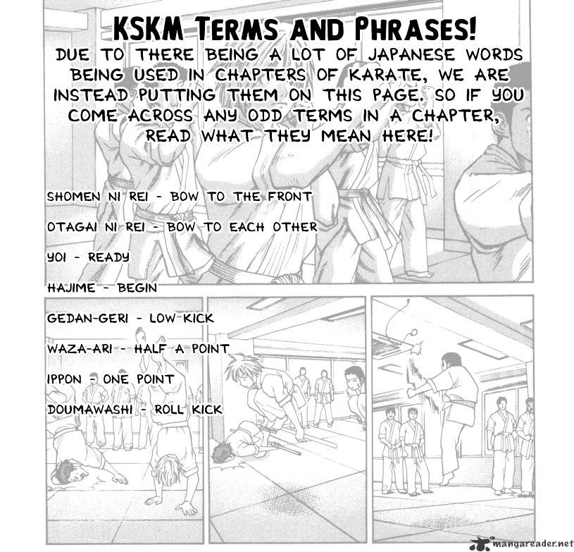 Karate Shoukoushi Kohinata Minoru Chapter 77 : The First Battle - Picture 1