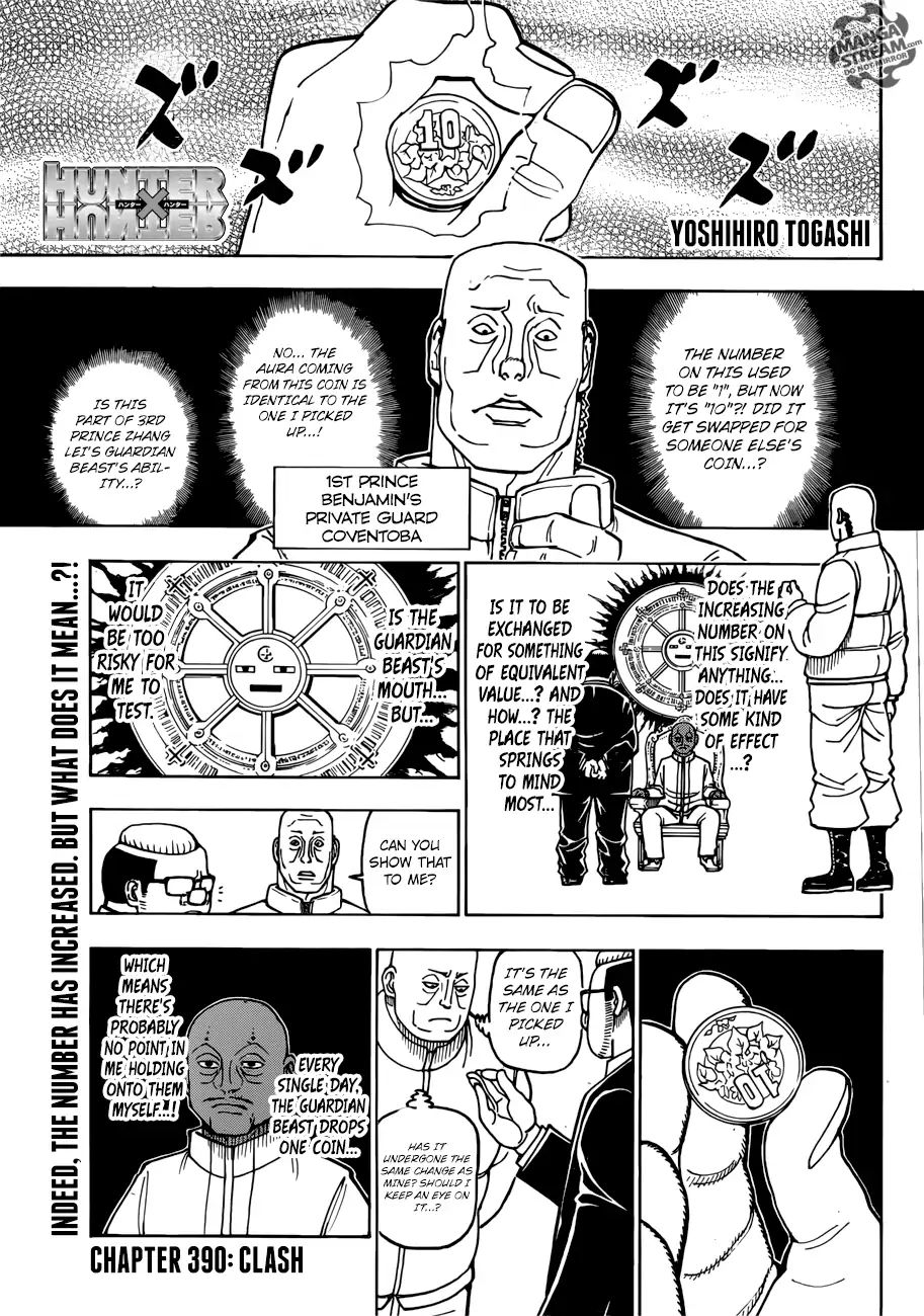 Hunter X Hunter Chapter 390: Clash - Picture 1