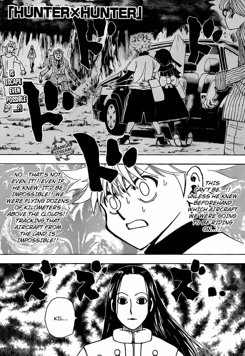 Hunter X Hunter Chapter 330 : Confession - Picture 1