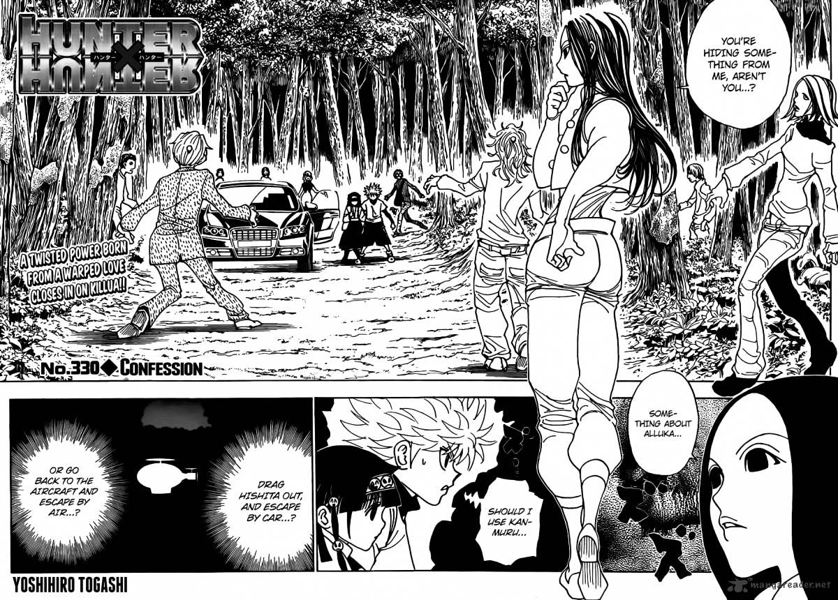 Hunter X Hunter Chapter 330 : Confession - Picture 2