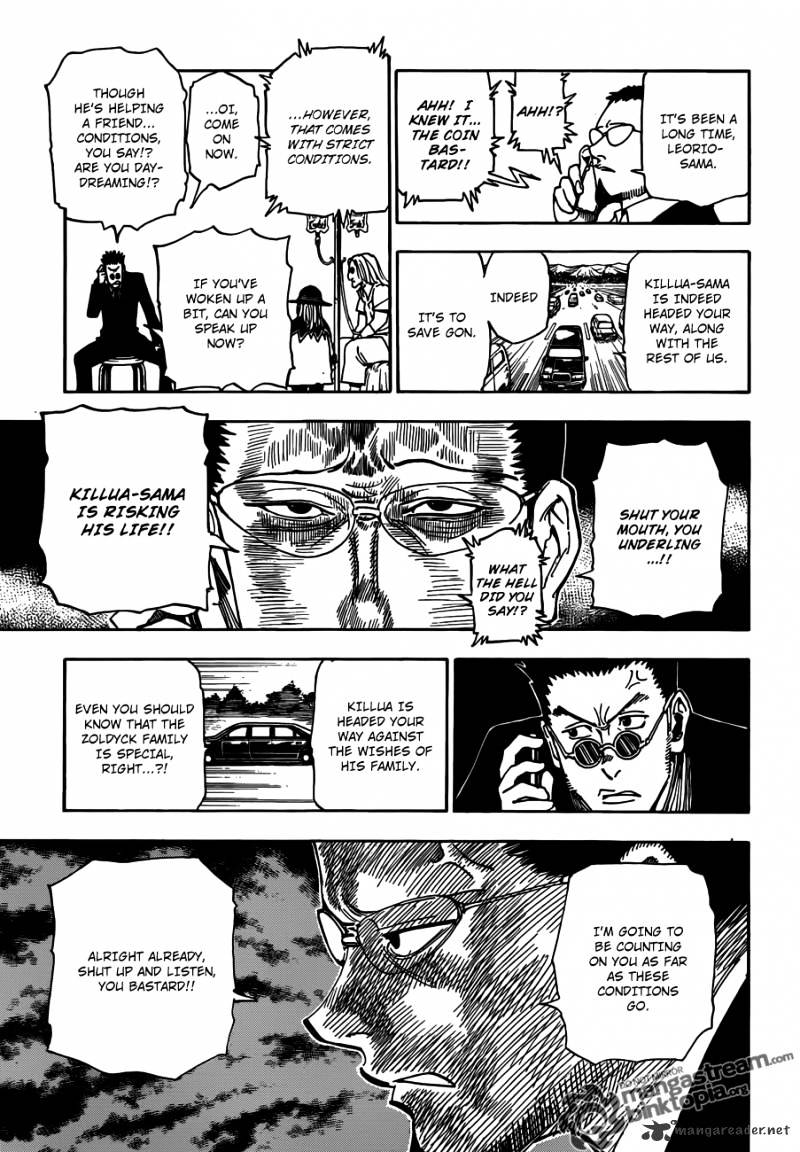 Hunter X Hunter Chapter 325 : Joining The Battle - Picture 3