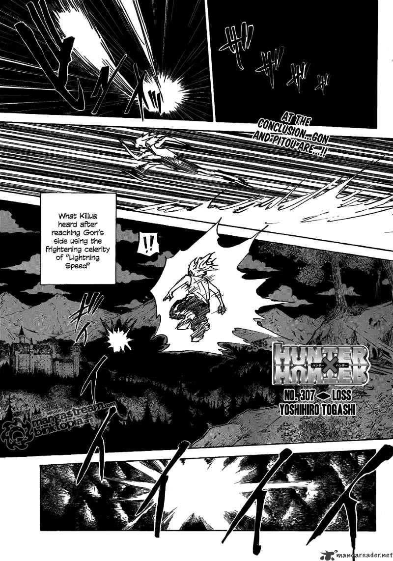 Hunter X Hunter Chapter 307 : Loss - Picture 1