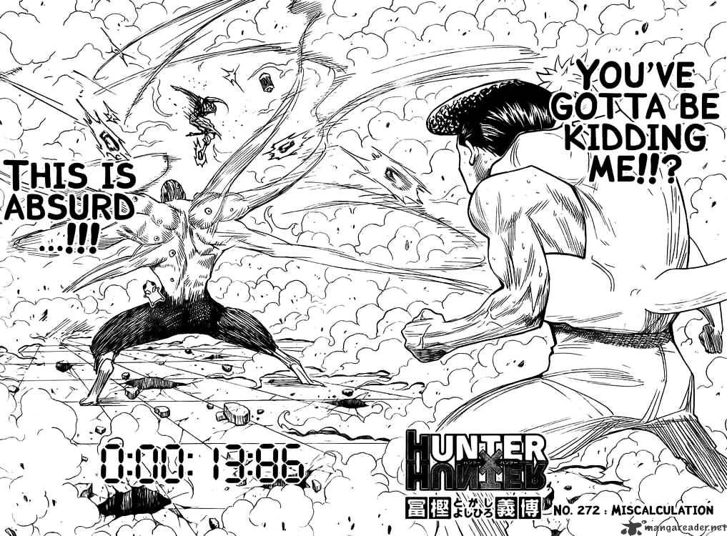 Hunter X Hunter Chapter 272 : Miscalculation - Picture 2
