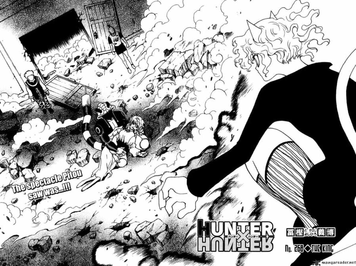 Hunter X Hunter Chapter 268 : The King - Picture 2