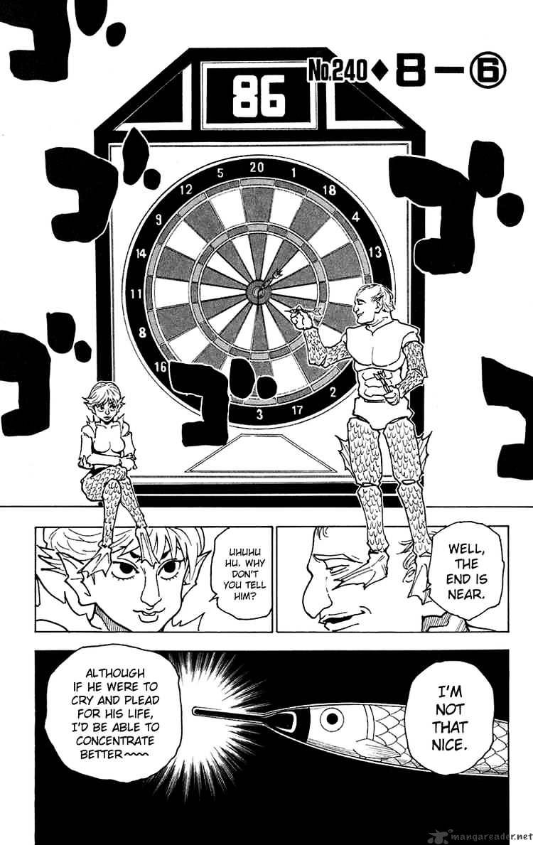 Hunter X Hunter Chapter 240 : 8 - 6 - Picture 1