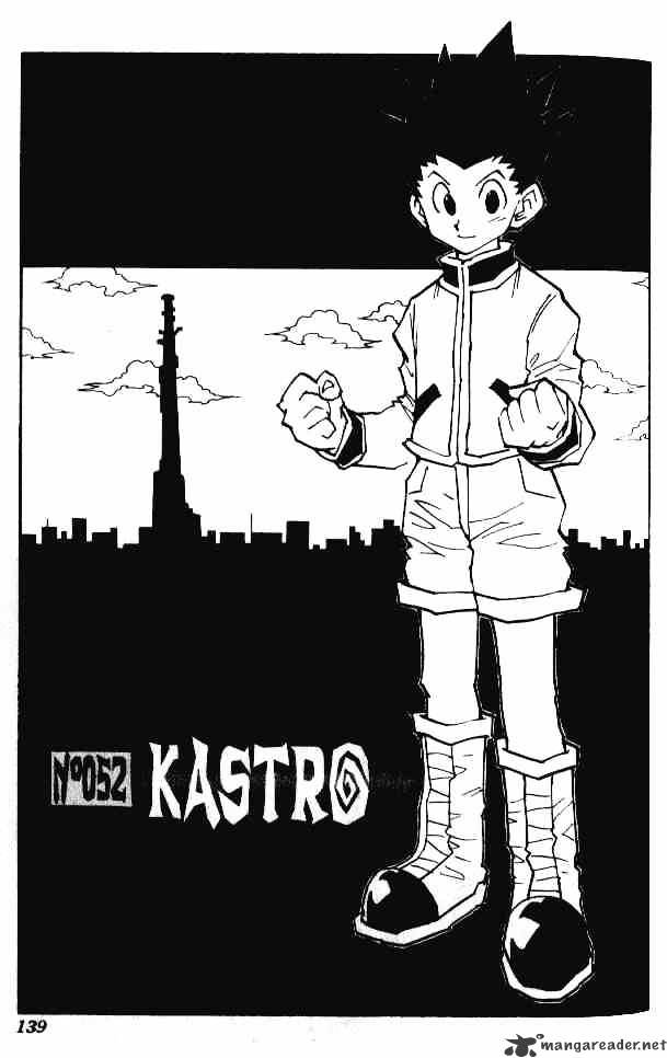 Hunter X Hunter Chapter 52 : Kastro - Picture 1