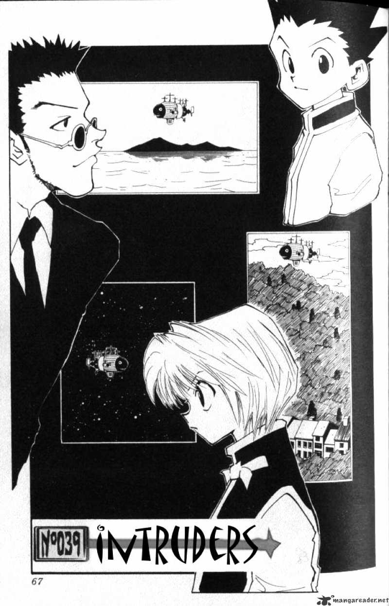 Hunter X Hunter Chapter 39 : Intruders - Picture 2