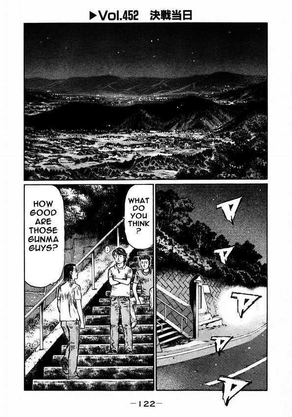 Initial D Vol.33 Chapter 452 : The Decisive Dattle Day - Picture 1